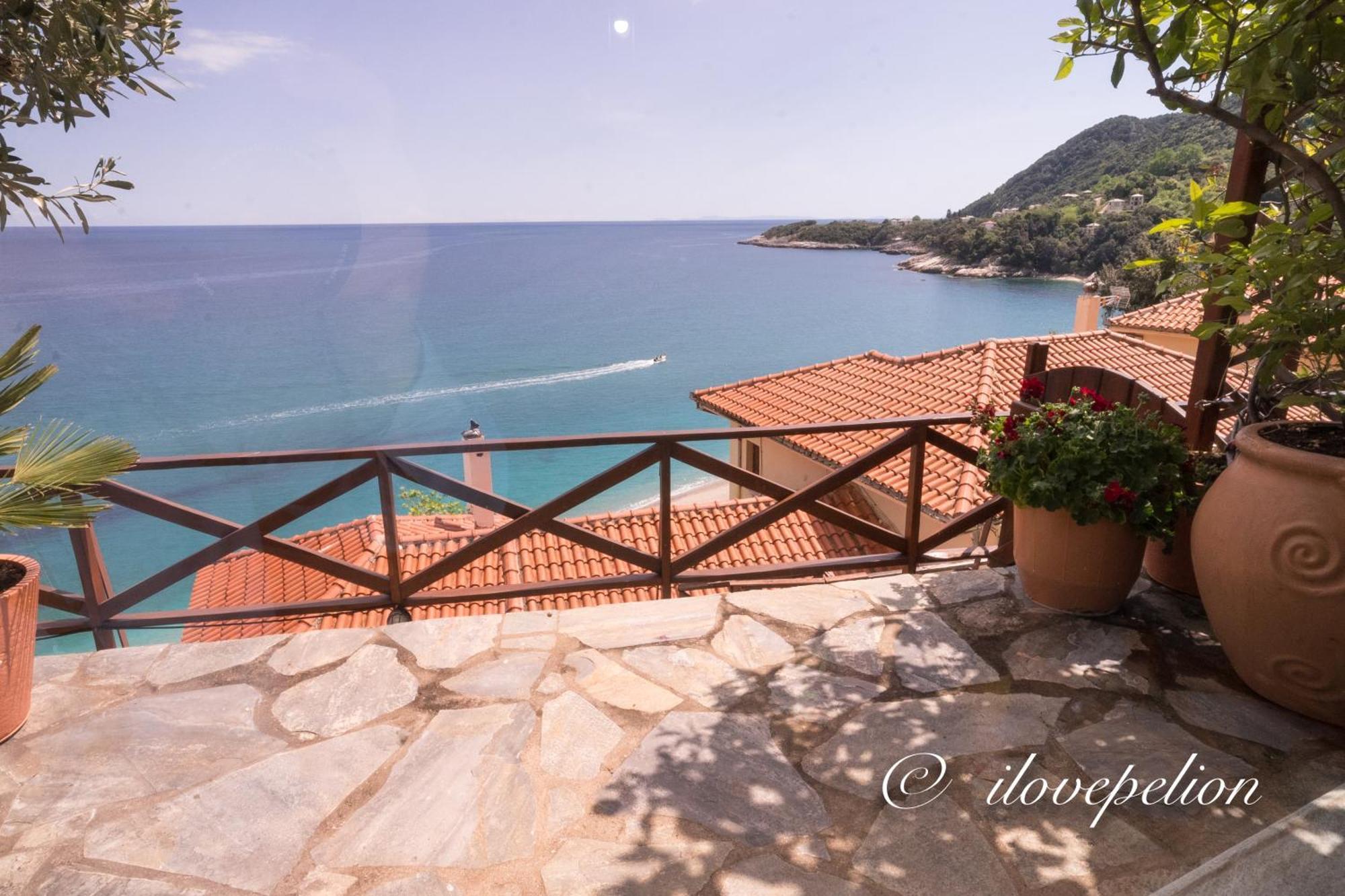 Uranous Blue Residence Agios Ioannis Papa Nero Agios Ioannis (Thessaly) Exterior foto