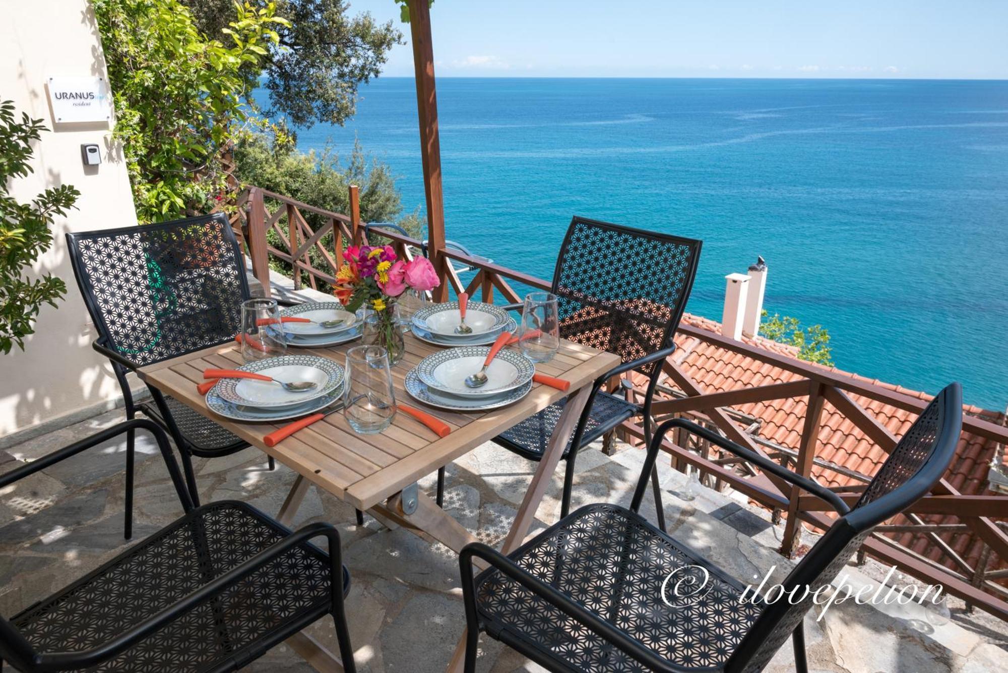 Uranous Blue Residence Agios Ioannis Papa Nero Agios Ioannis (Thessaly) Exterior foto