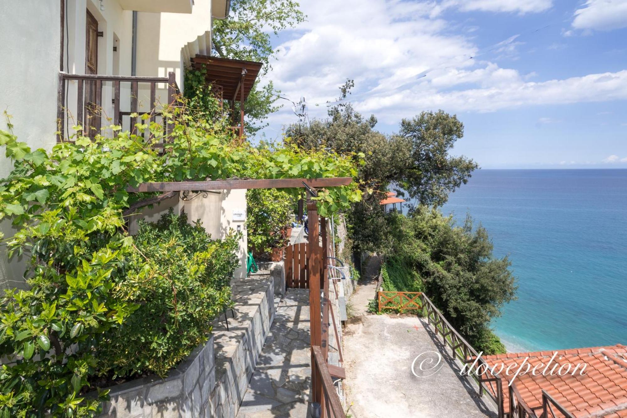 Uranous Blue Residence Agios Ioannis Papa Nero Agios Ioannis (Thessaly) Exterior foto